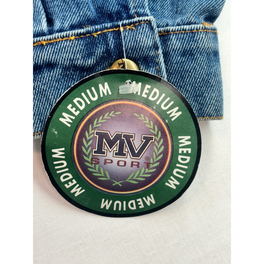 MV Sport Mens Denim Jacket Belle of Baton Rouge Casino Poker Room Blue Medium - Picture 7 of 11